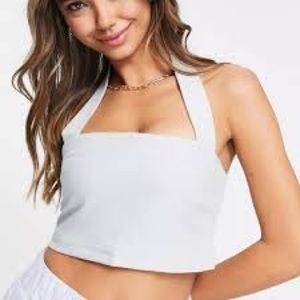 Abercrombie & Fitch Tailored Halter Top (set)
